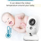 Babyphone Vidéo Sans Fil Avec Vision Nocturne