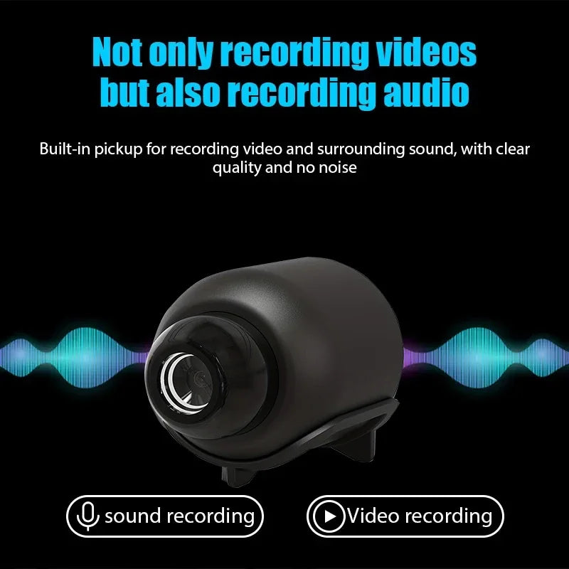 Mini Caméra Wi-Fi 1080P avec Vision Nocturne